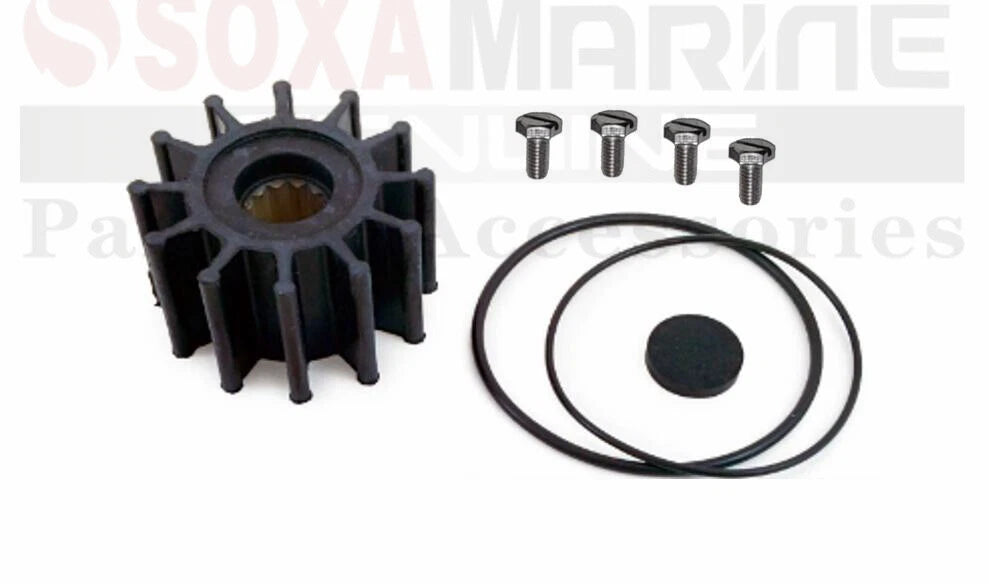 Impeller & Cover O-ring Screws Kit for Yanmar 3JH 4JH (129670-42610)