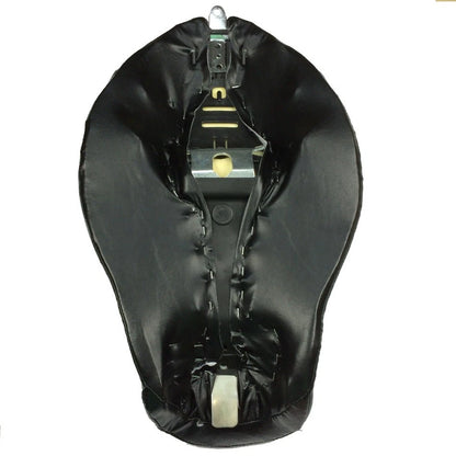 Solo Driver Leather Seat for Harley XL883N XL1200N (2004–2023)