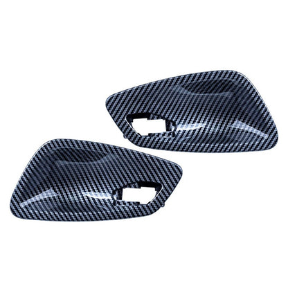 2X Interior Door Handle Shell Cover for BMW 3 Series E90 (2005–2012) ABS Carbon Fiber