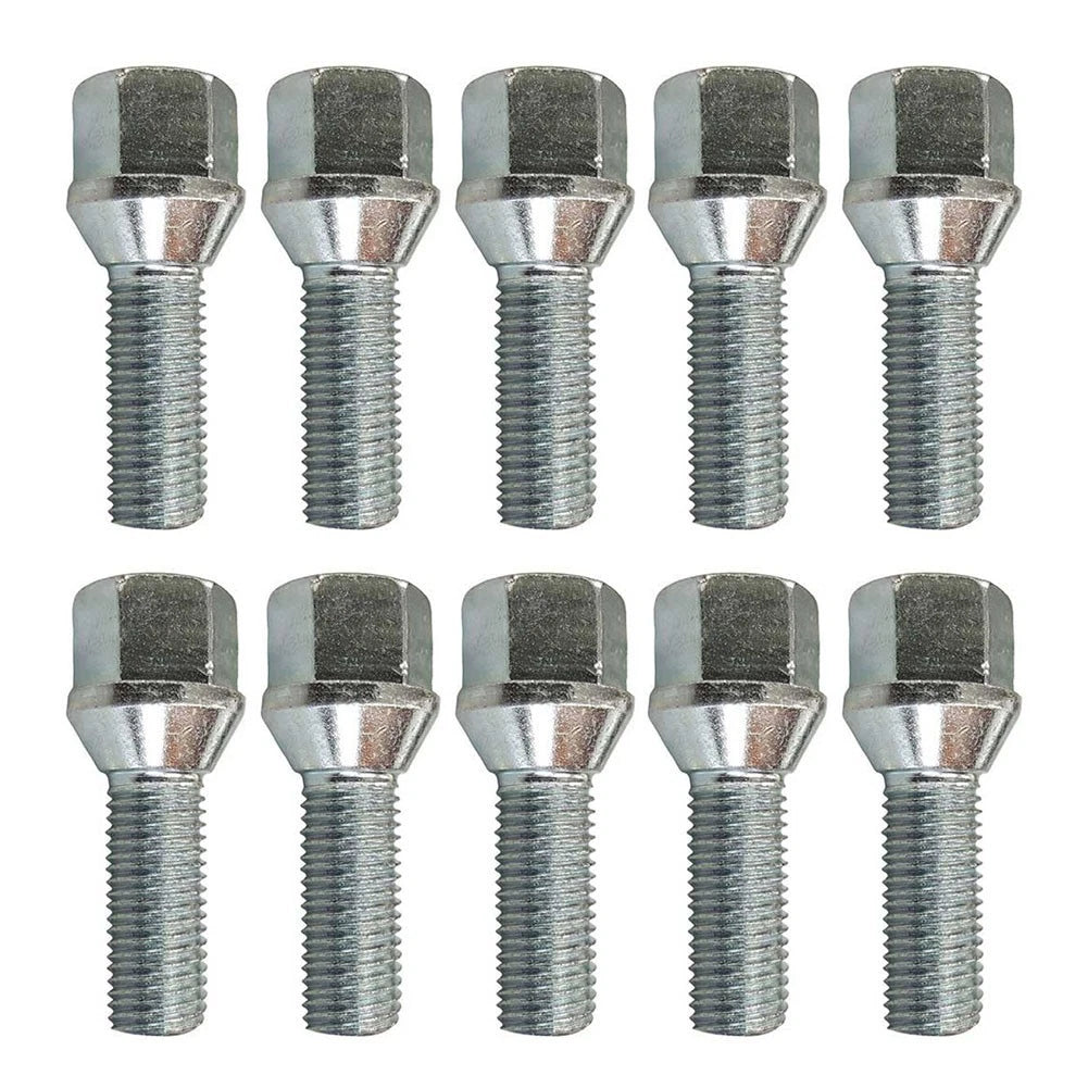 Tapered Collar M12x1.25 Wheel Bolts For Wheel Replacement Protective Finish