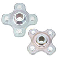 Set of 2 Rear Wheel Hubs for Yamaha Wolverine 350, Grizzly 350 (2006–2011)