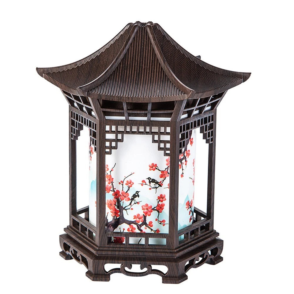 Compact Pavilion Humidifier with Dual Spray Modes and Night Light