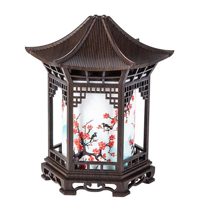 Compact Pavilion Humidifier with Dual Spray Modes and Night Light