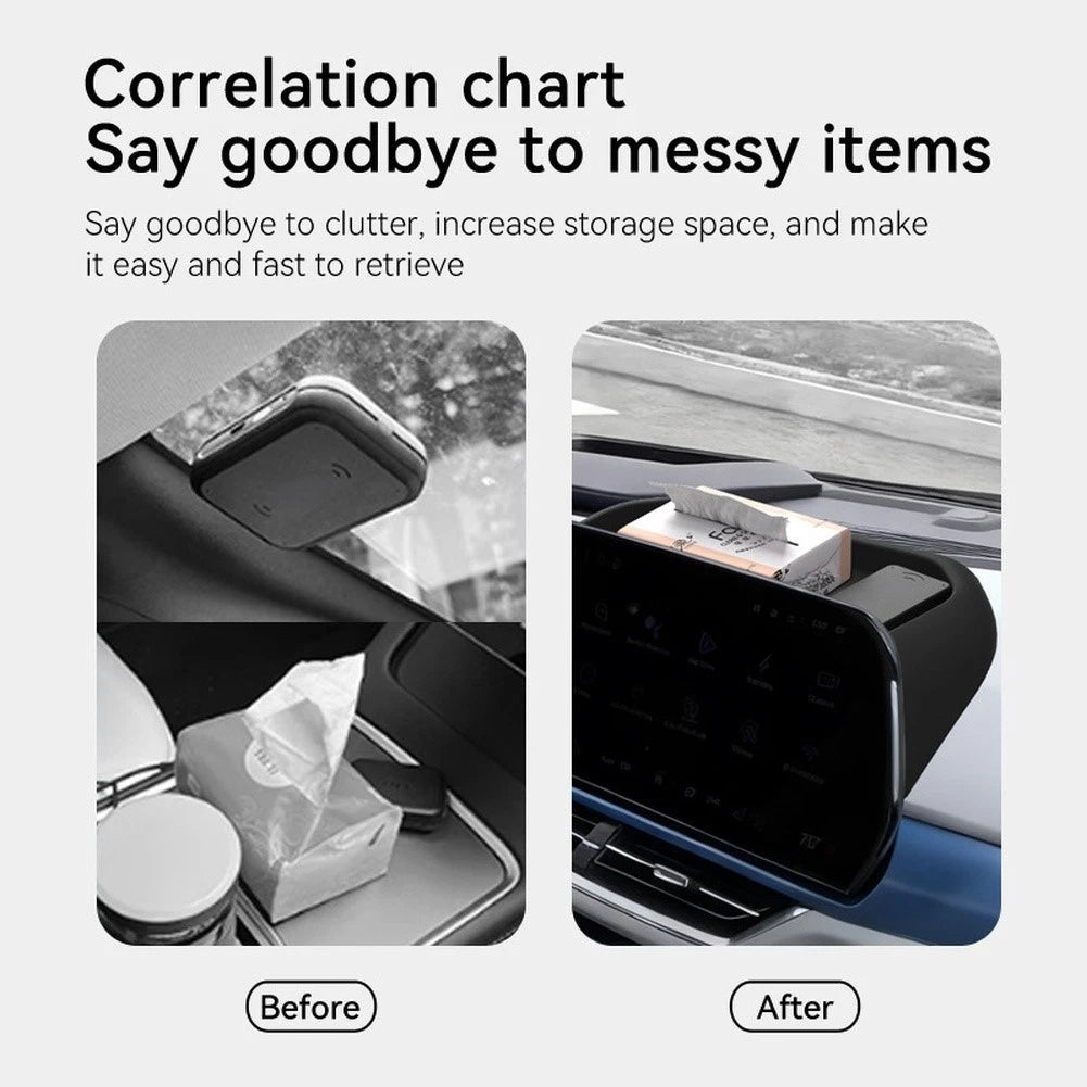 Silicone Storage Box for Car (Scratch Resistant, Waterproof)
