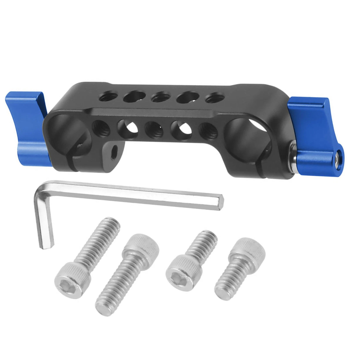 15mm Rail Rod System Pipe Clamp Base Photography Accessory