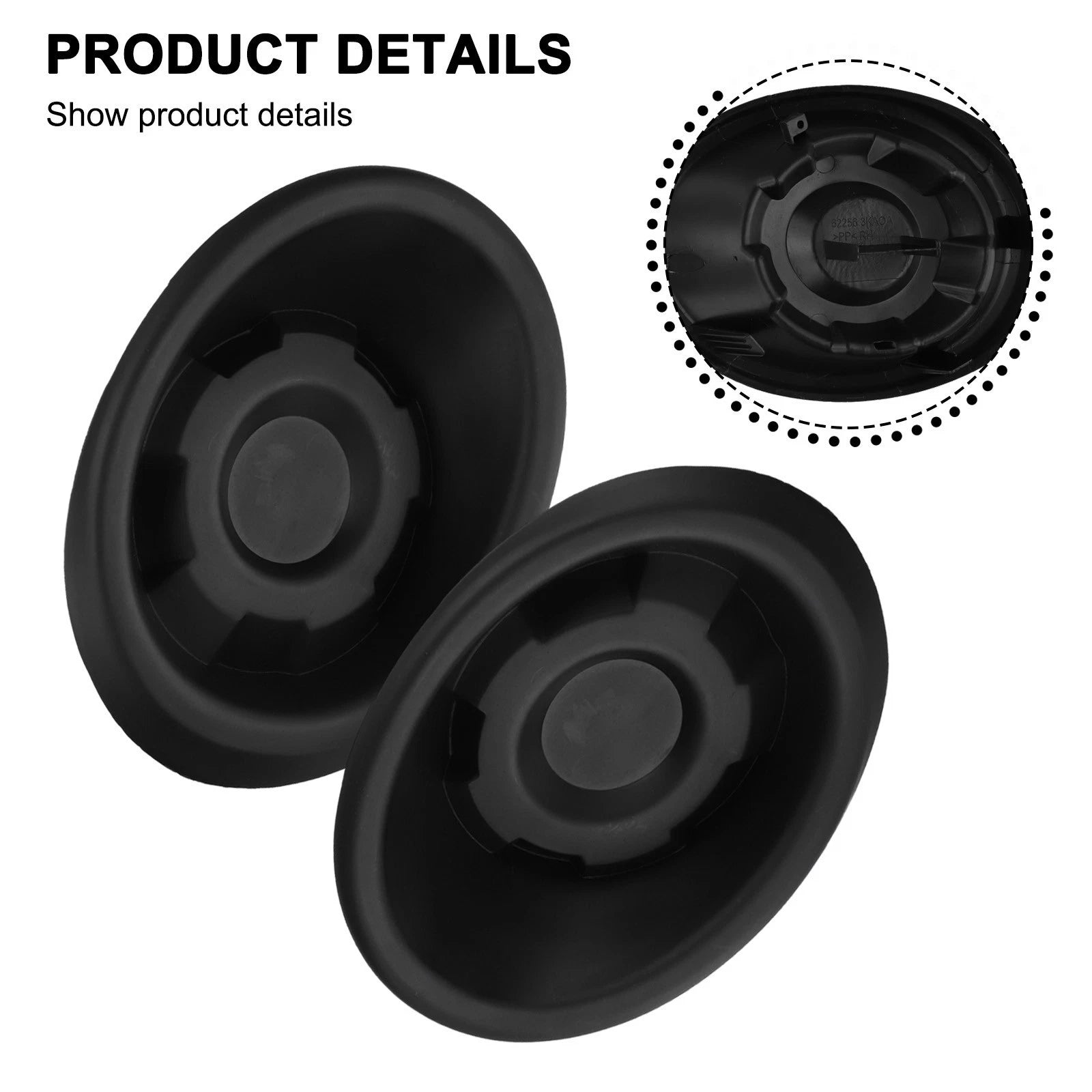 Fog Light Cover for Nissan Pathfinder (2013–2016) - Black
