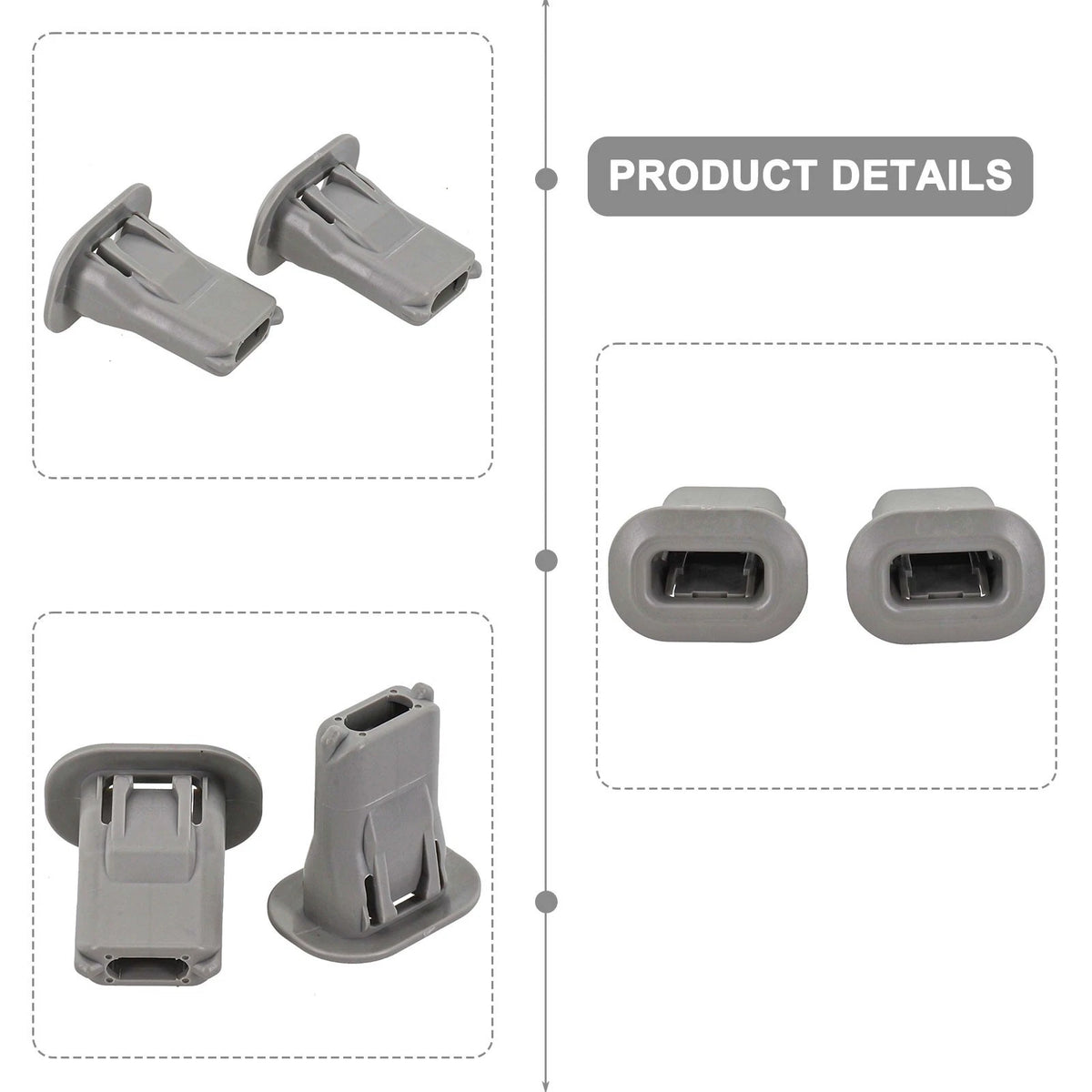 Replacement Rear Seat Cushion Clips for Mercedes C300 (2008–2017)