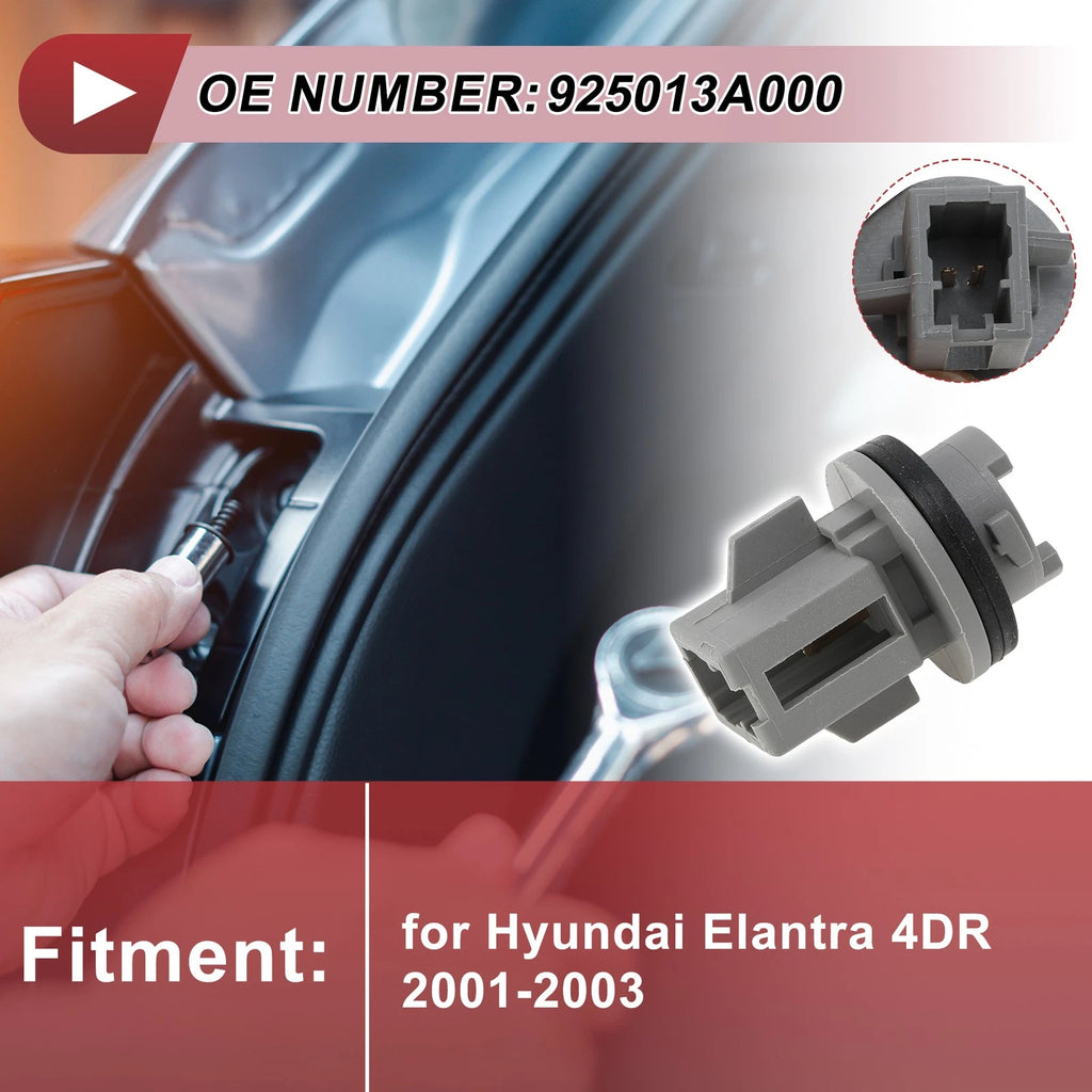 License Plate Light Socket Replacement for Hyundai Elantra (2001–2003)
