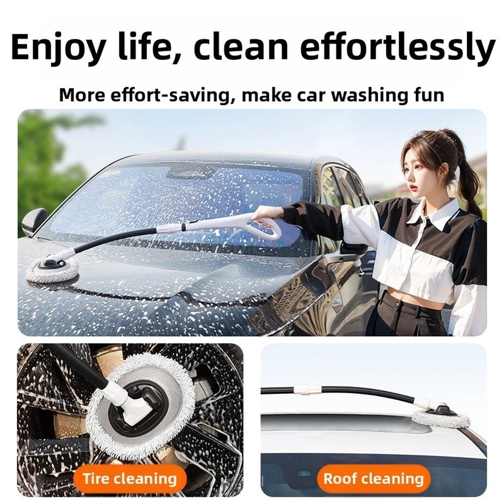 Detachable Handle Car Wash Mop for (15 Degree Bent Pole)