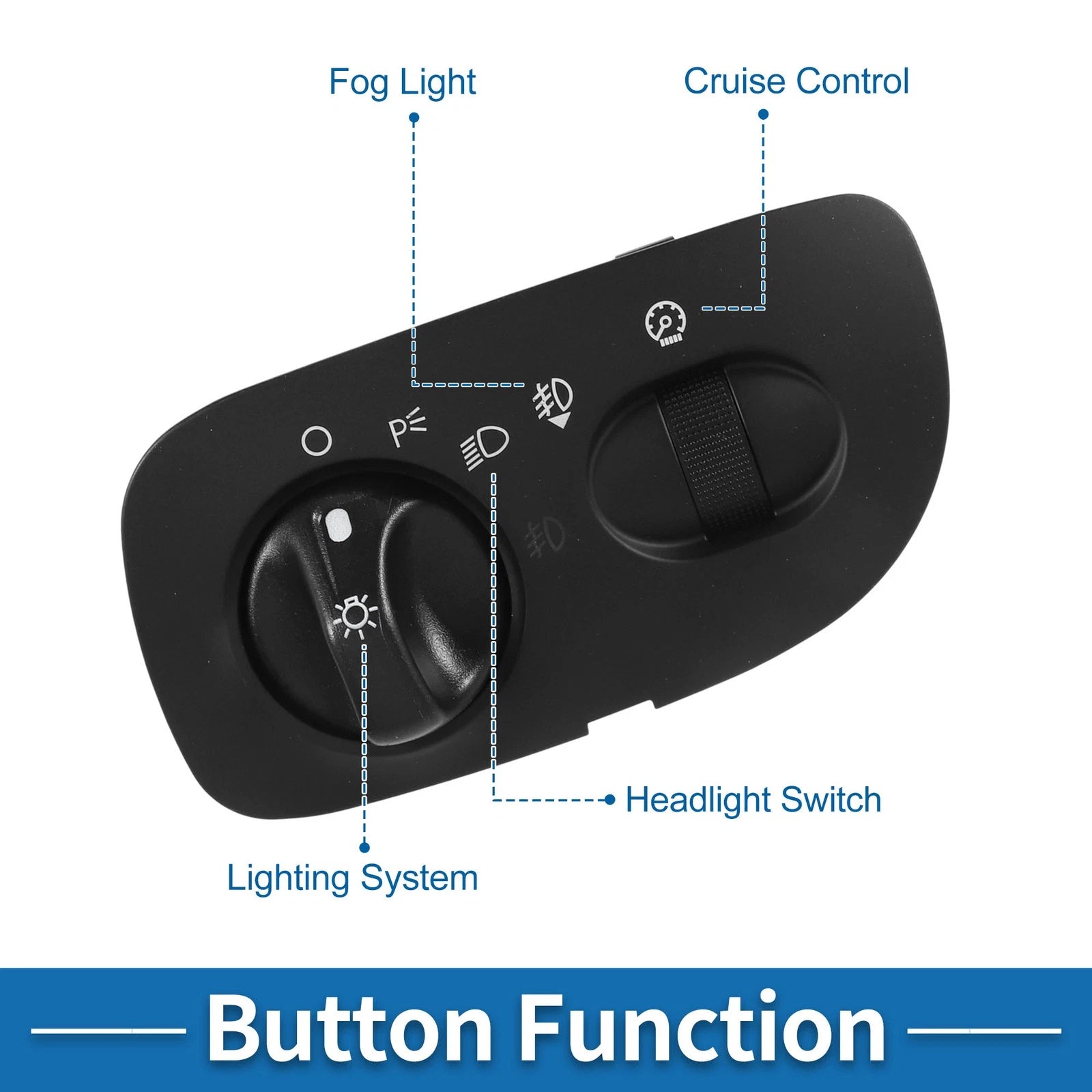 Headlight Switch for Ford F-150 (2000–2004) No.YL3Z11654BA