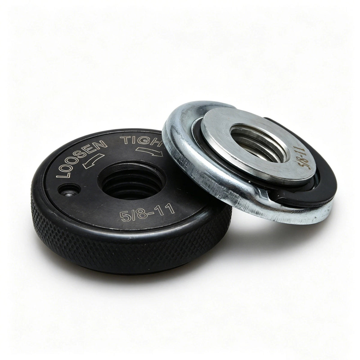 Flange Nut Kit for Angle Grinder (5/8"-11) - D-Ring & Knurled