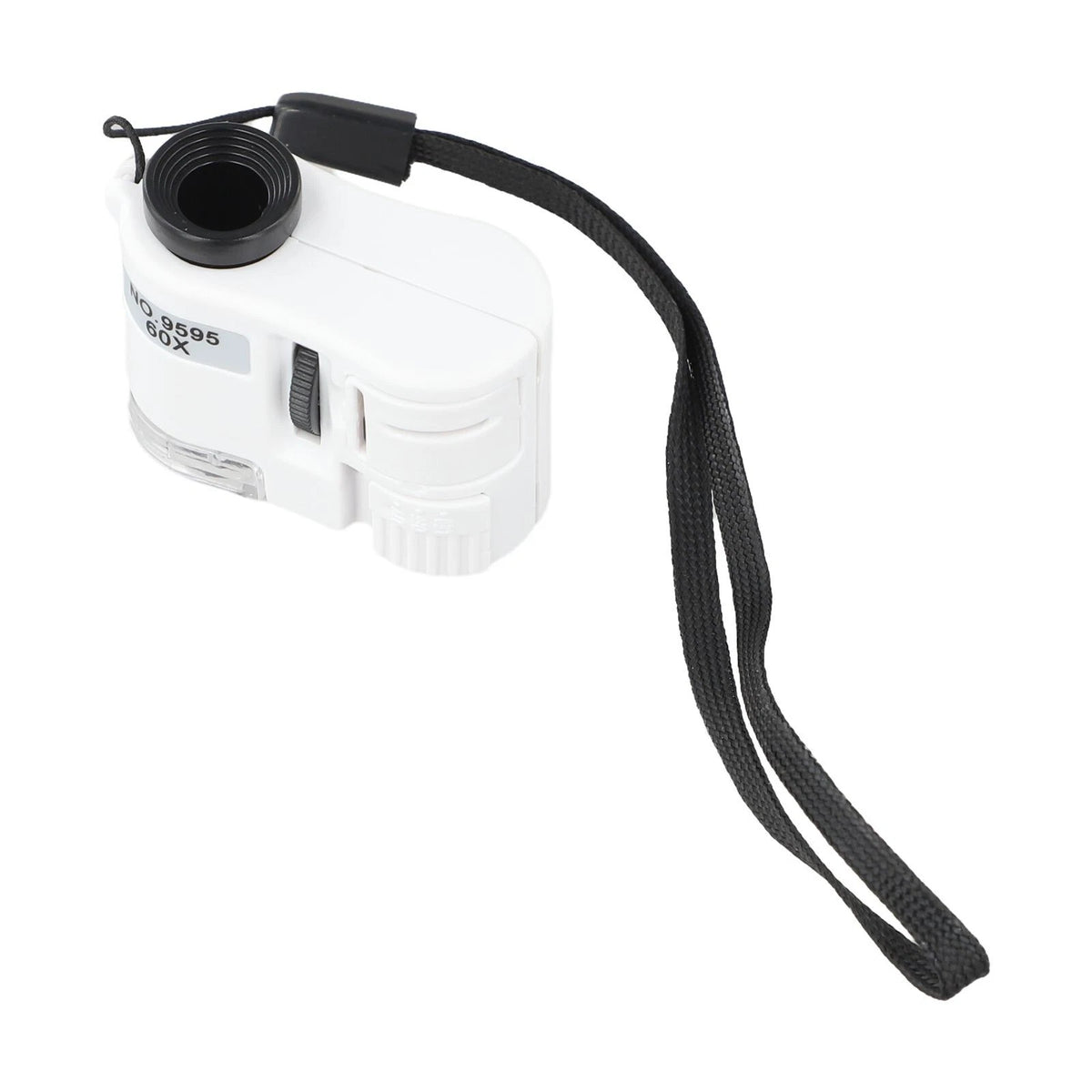 60x Pocket Microscope with Dual Light Function for Detailed Viewing