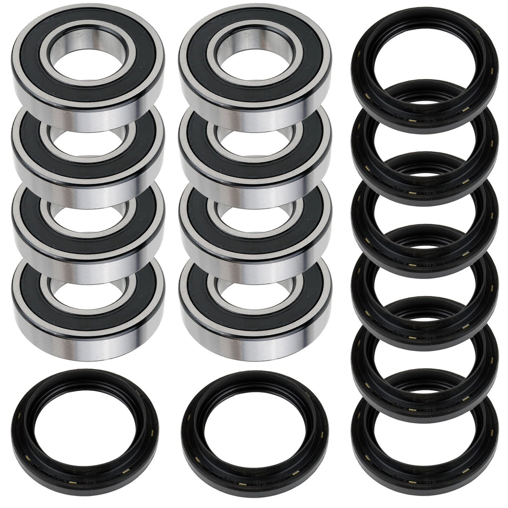 Wheel Knuckle Bearing Seal Front Rear Replacement for Yamaha Wolverine (2016–2018)