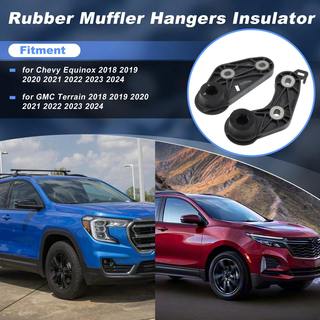 Rear Driver Passenger Side Muffler Hanger Replacement for Chevy Equinox (2018–2019)