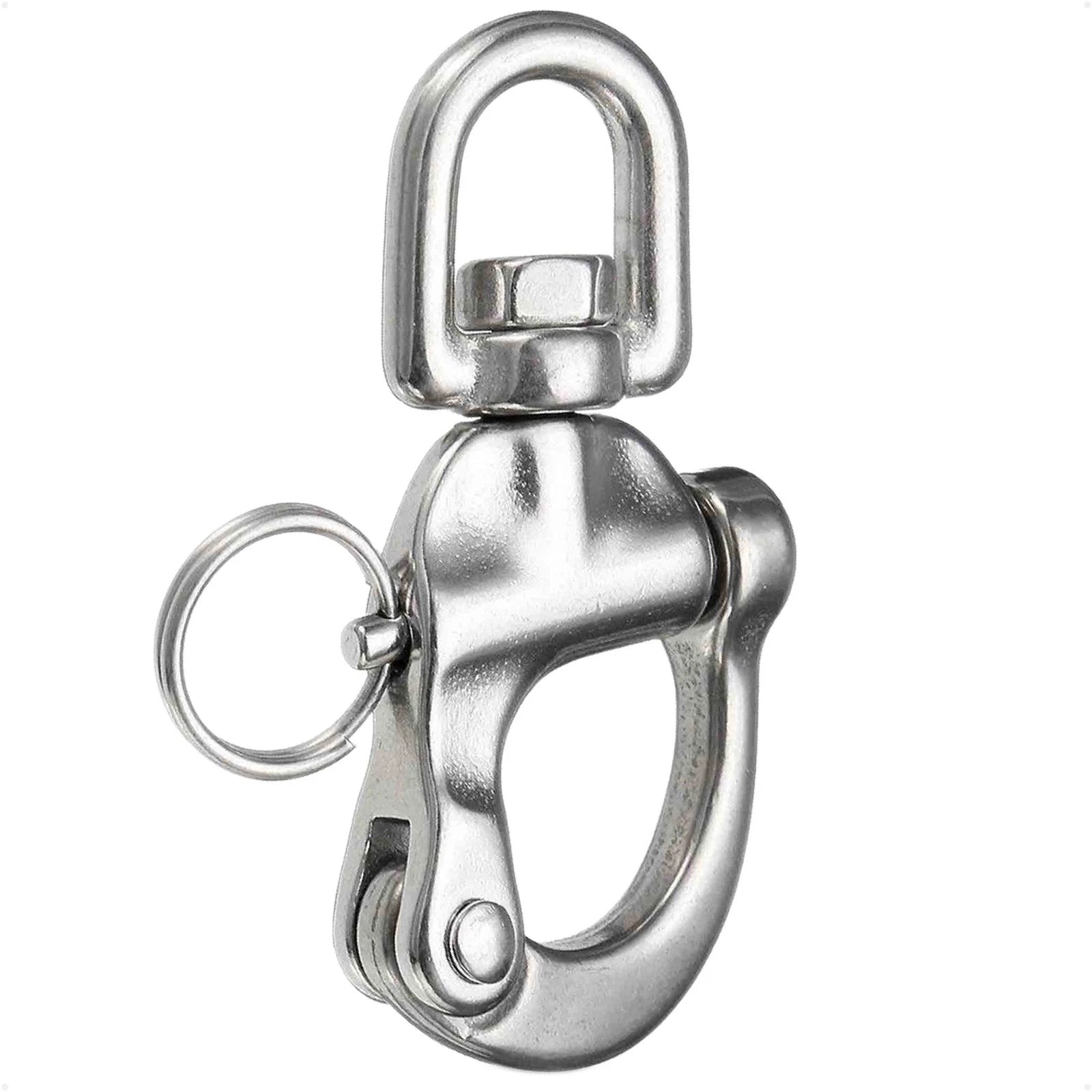 Swivel Eye Snap Shackle Quick Release Bail for Sailing Boat (2-3/4")