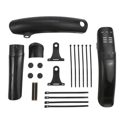 Adjustable Angle Front and Rear Mudguards for Off-Road Bicycles