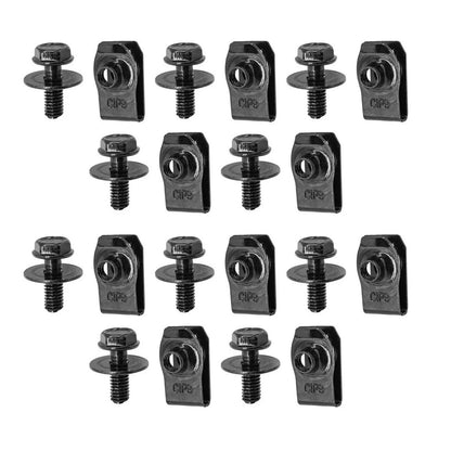 20 PCS Body Bolts with U-nut Clamp Kit for