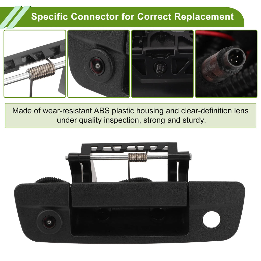 Tailgate Handle Backup Rear View Camera No. 68197873AA for Dodge Ram 1500 (2019–2023)