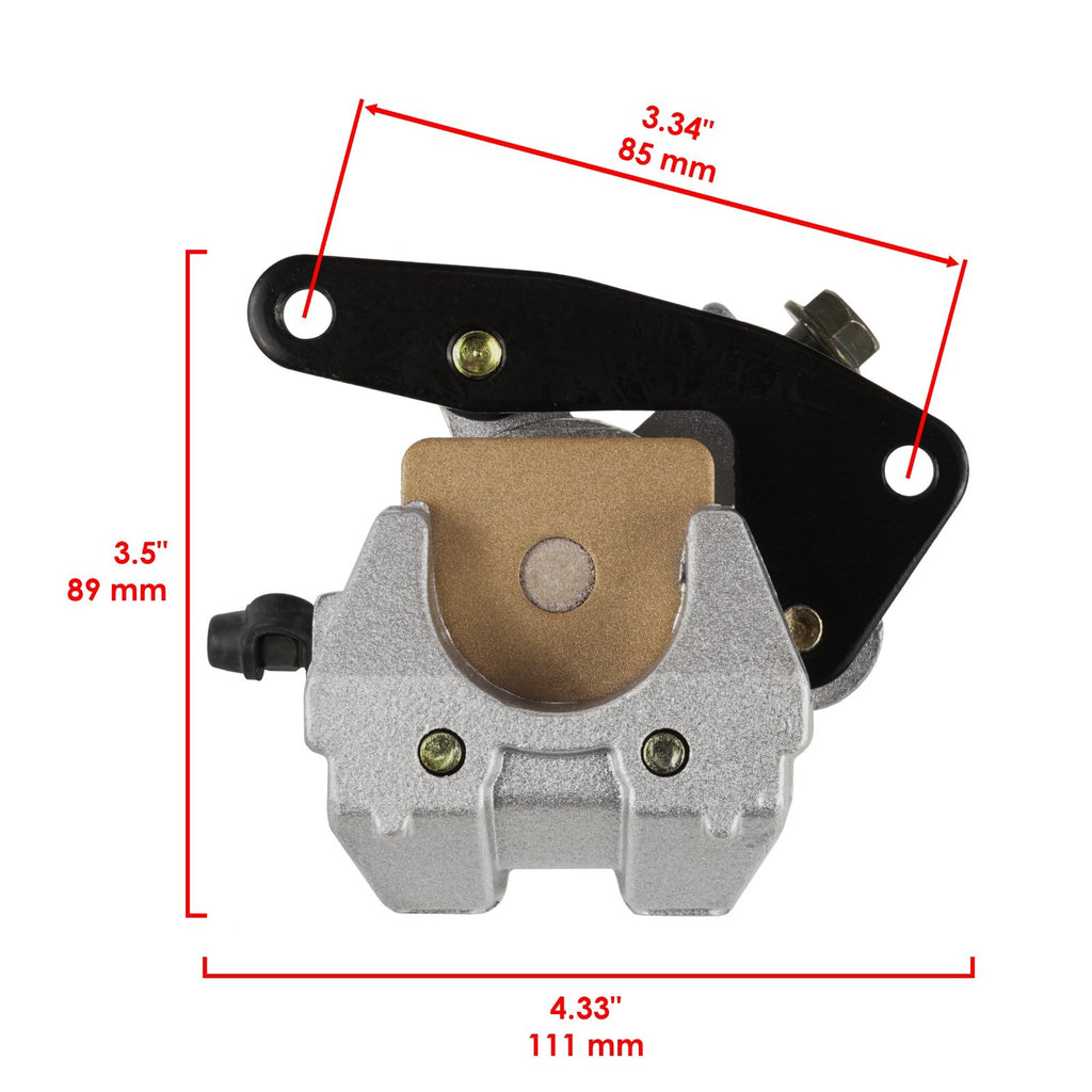 Front Rear Brake Caliper Replacement for Honda TRX400EX TRX400 EX (2005–2008)