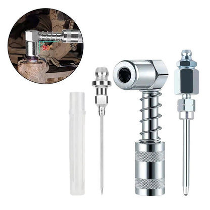 90 Degree Grease Dispenser for Tight Corners