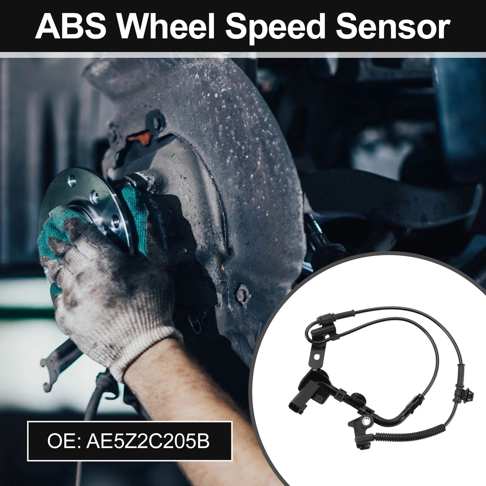 ABS Wheel Speed Sensor Replacement for Ford Fusion (2006–2012)