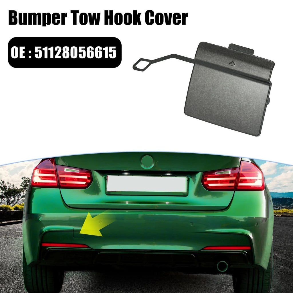 Rear Bumper Tow Hook Cover Replacement for BMW 3 Series (2013–2019)