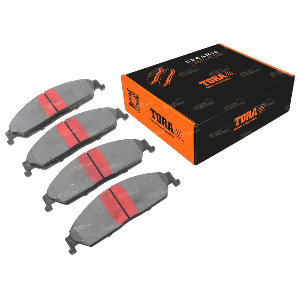 Front Disc Rotors + Brake Pads for Falcon BA BF FG XT (2002–2012)