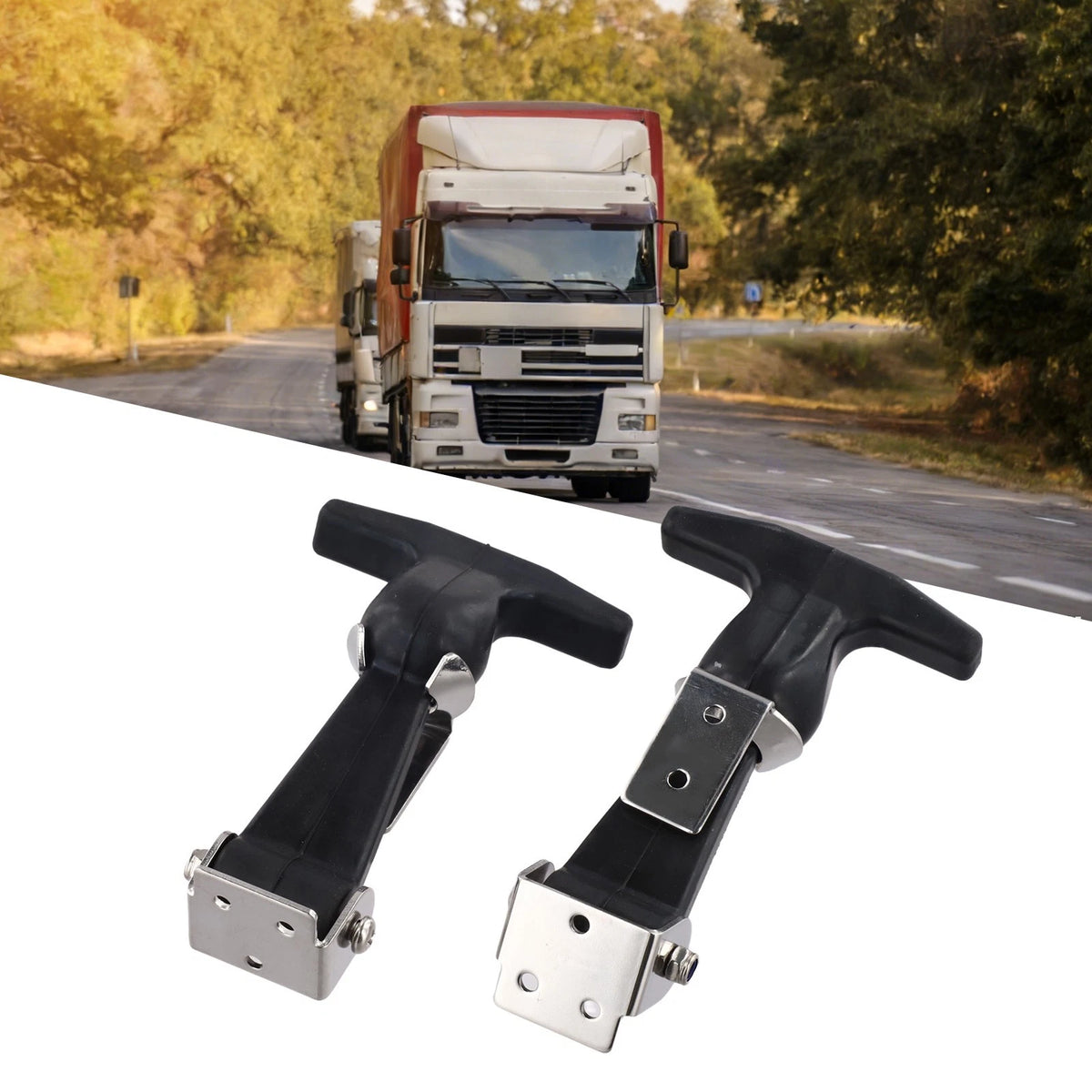 Multipurpose Rubber Hood Holders 2 Pair Engine Bonnet Fastening For Tools