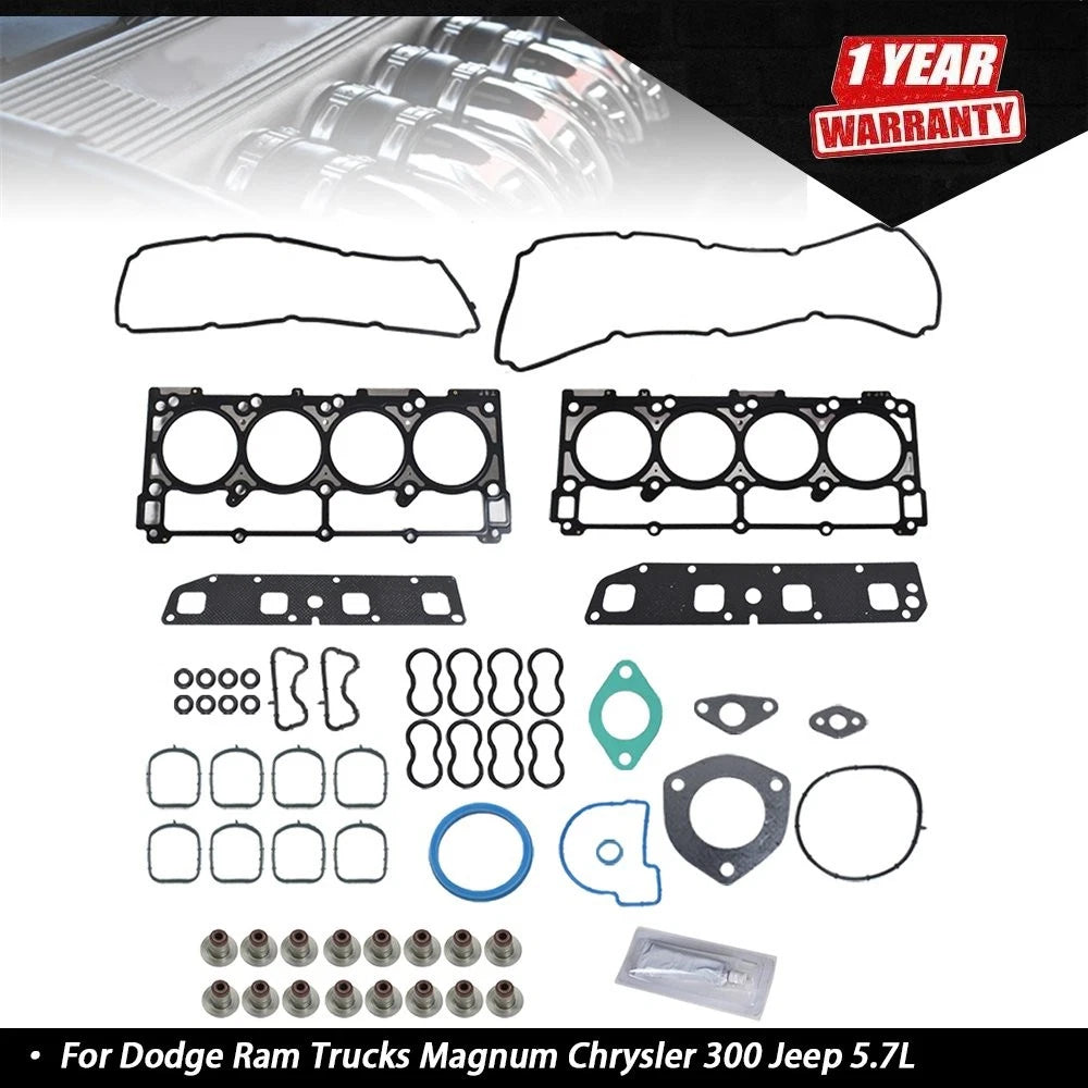 Head Gasket Set for Dodge Ram 5.7L, Chrysler 300, Jeep (2003–2008)