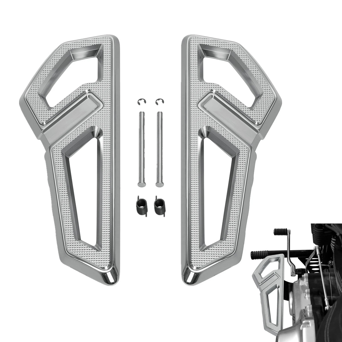 Rider Driver Footboard Floorboard for Harley Softail Fat Boy Slim (2018–2023)