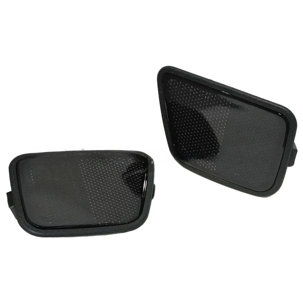 Black ABS Bumper Reflectors for Honda CR-V EX SE Models 1997-2001 Front Pair