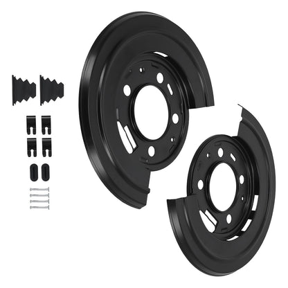 2X Rear Brake Dust Shield Plate for Ford Excursion (2000–2005), F-250, F-350 (1999–2012)