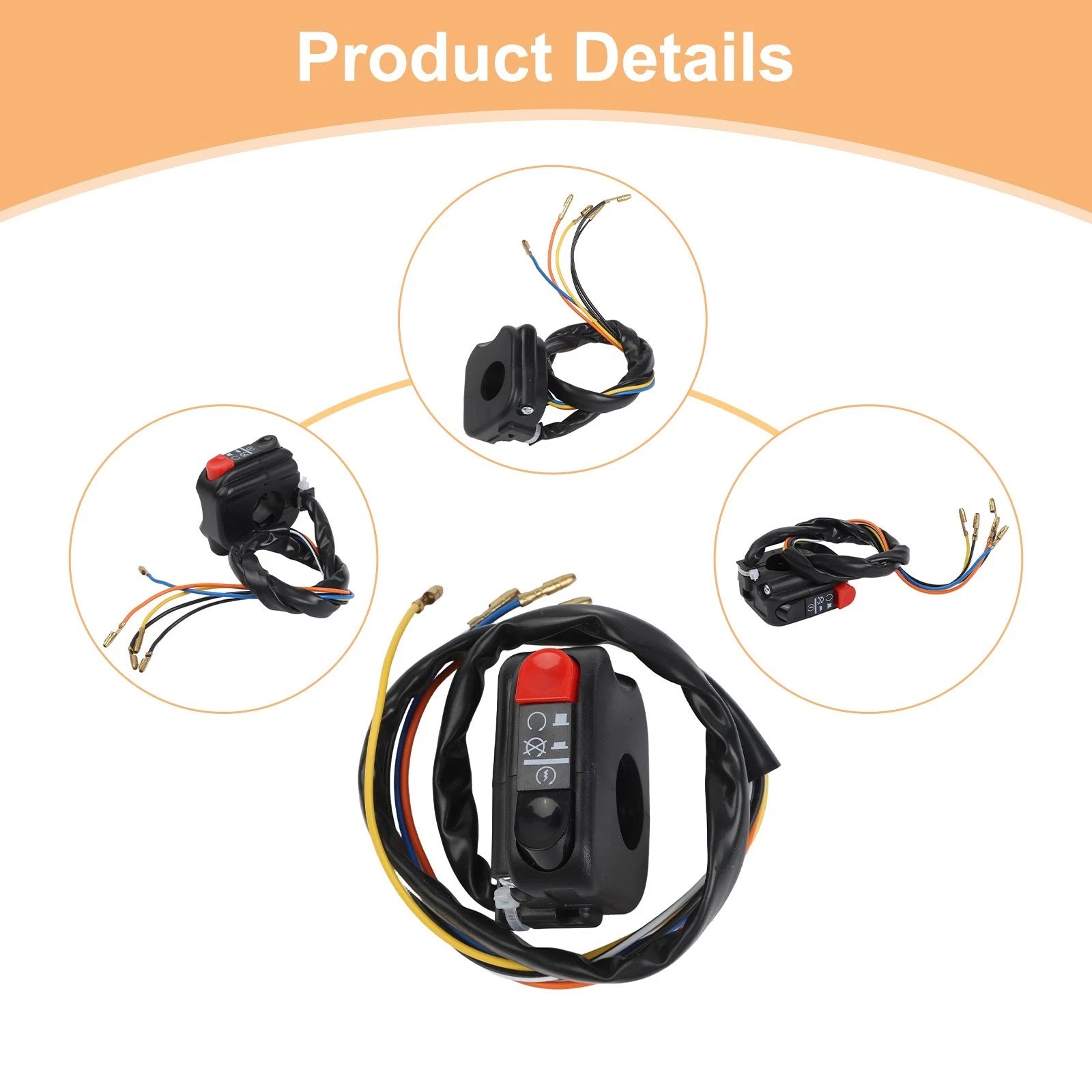 Handlebar Side Switch for Motorcycle ATV (78)