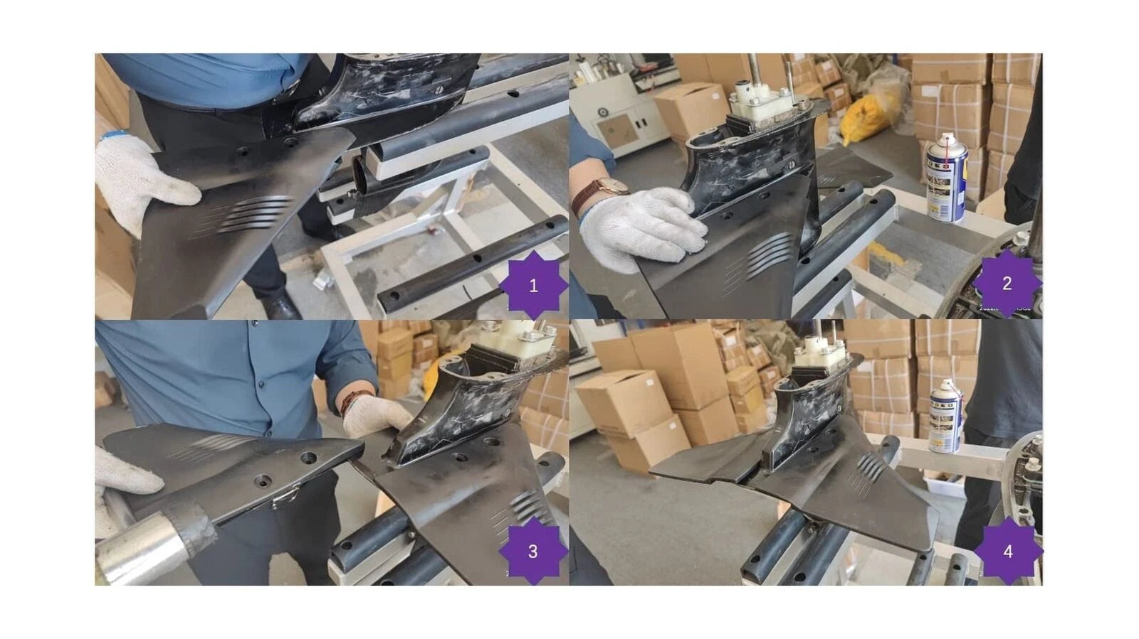 Dorsal Fin Wing Hydrofoil Stabilizer for Outboards (5-150 HP)