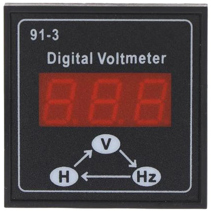 Digital Voltmeter Voltage Monitor Panel Mount for Universal Use