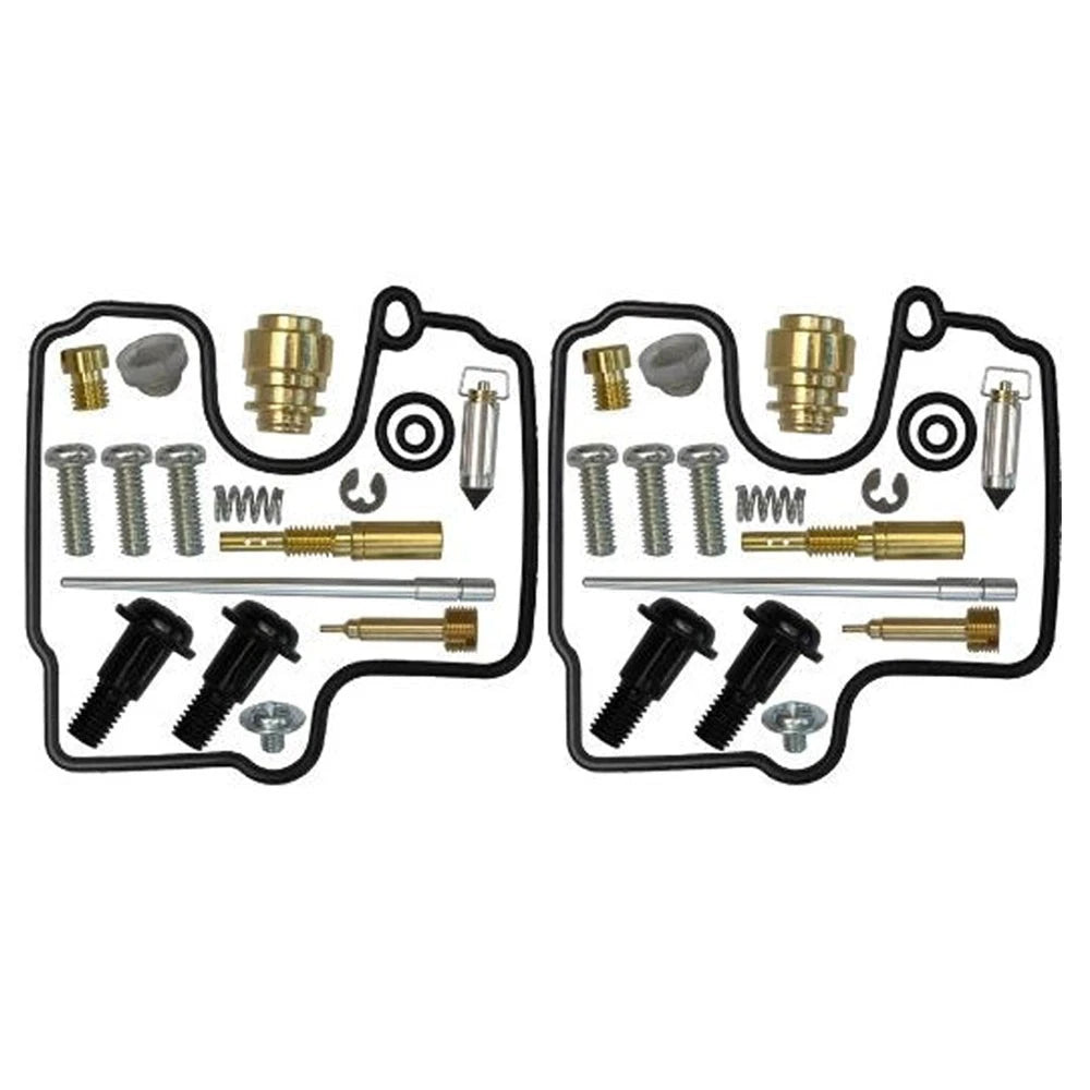 2X Carburetor Gasket Jet Repair Parts Kit for Suzuki SV650 SV650S (1999–2002)