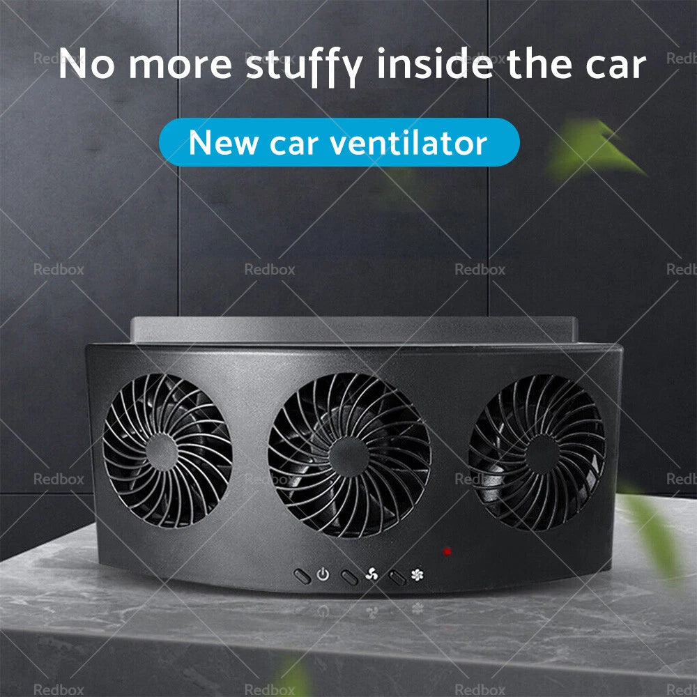 3X Exhaust Cooling Fans for Car (Universal Fit)