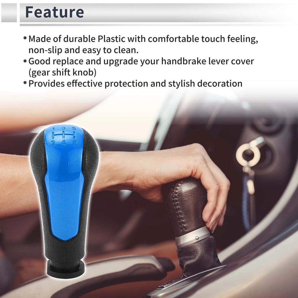 5 Speed Shift Knob Replacement for Chevrolet Spark Plastic Stick Shifter (2013–2018)