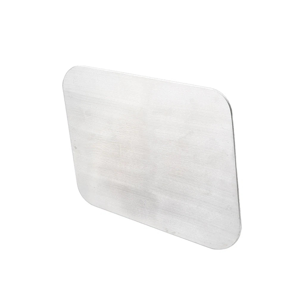 License Plate Parallelogram for Motorcycle (2.5mm Aluminum, Silver)