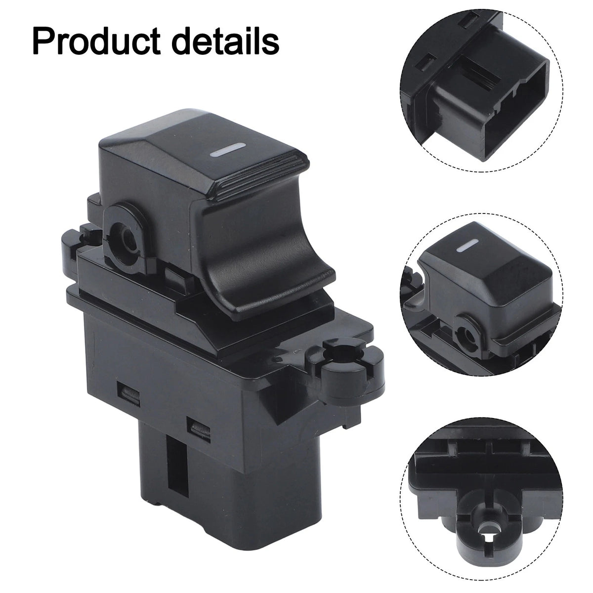 Power Window Switch for OEM Replacement (ABS Plastic) for