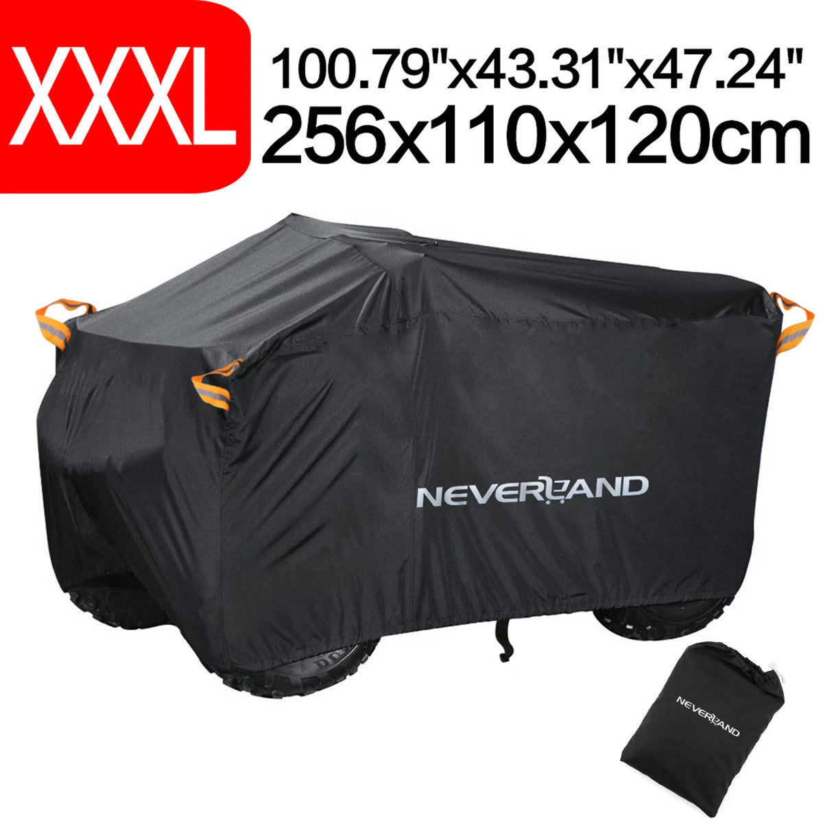 3XL Waterproof ATV Cover for Riding Lawn Mower (Universal Fit)