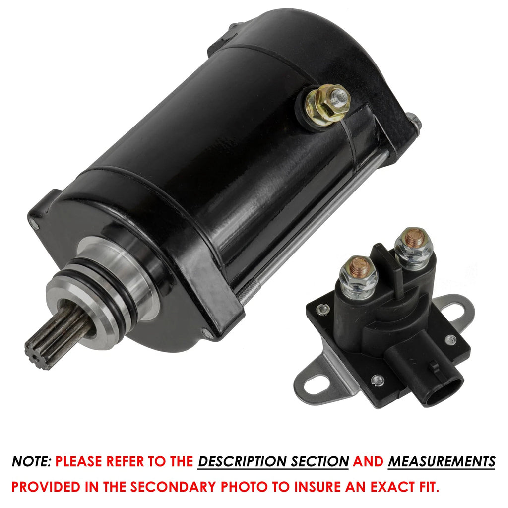 Starter & Relay Solenoid for Seadoo Sportster (2001–2006)