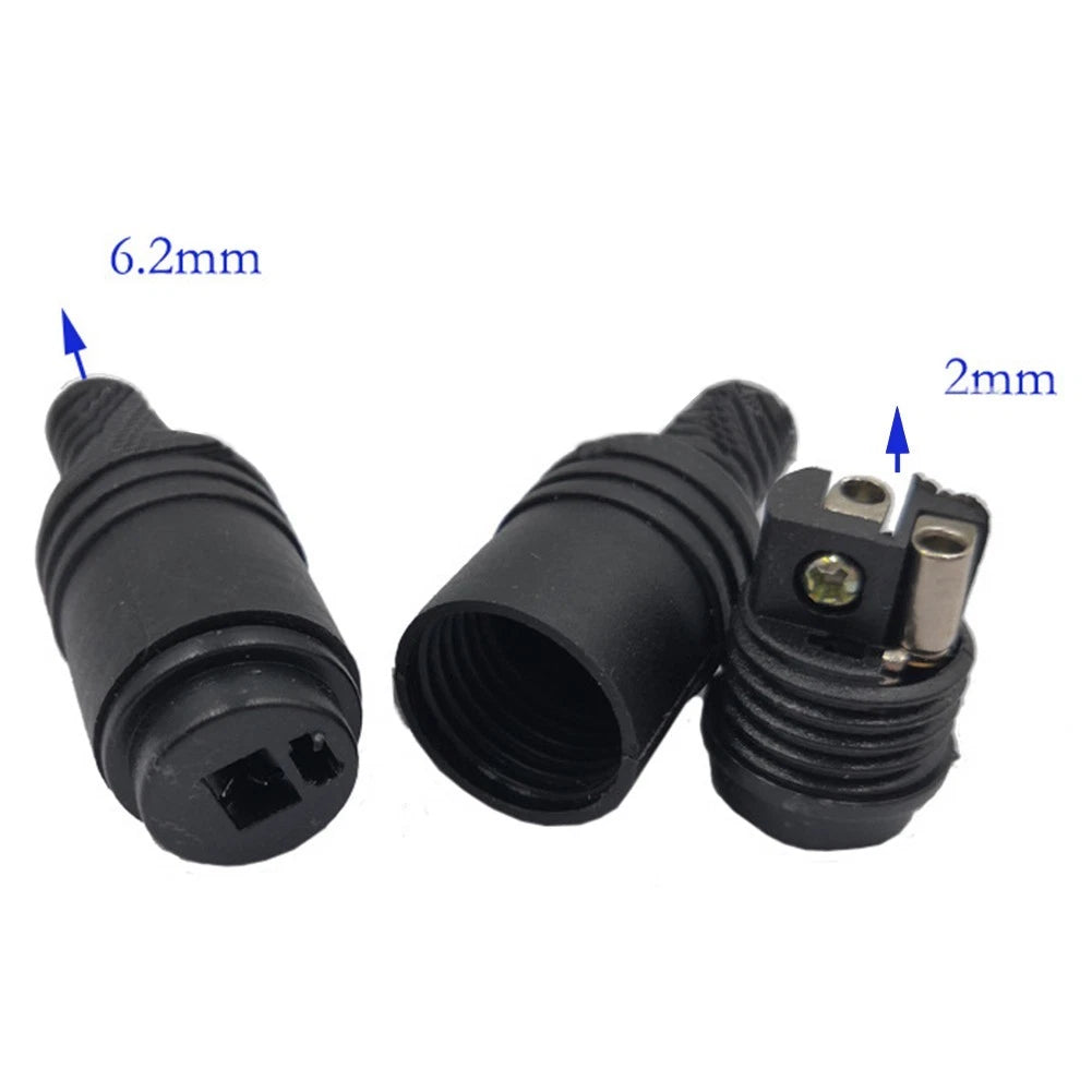 2-Pin DIN Terminal Blocks Wire Connectors for Audio Equipment