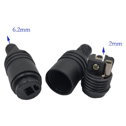 2-Pin DIN Terminal Blocks Wire Connectors for Audio Equipment