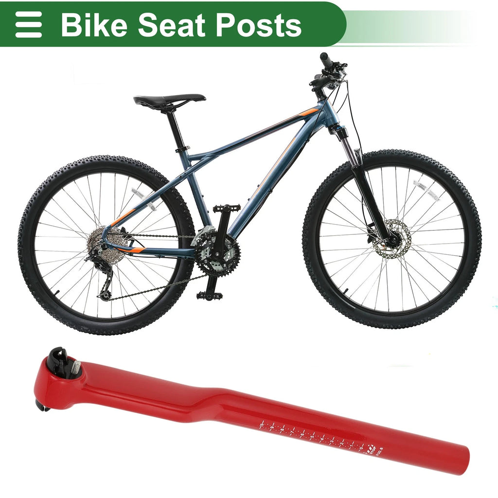 Bike Seat Post 30.8x400mm 5 Degree Offset Replacement for Universal Fit (2010–2020)