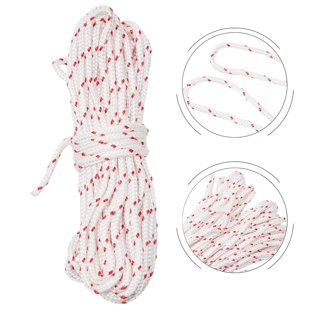 10m Starter Rope for Chainsaw Lawn Mower Construction Equipment
