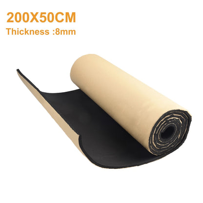 Noise Insulation Foam 50cm X 200cm X8mm Backed Flame Retardant