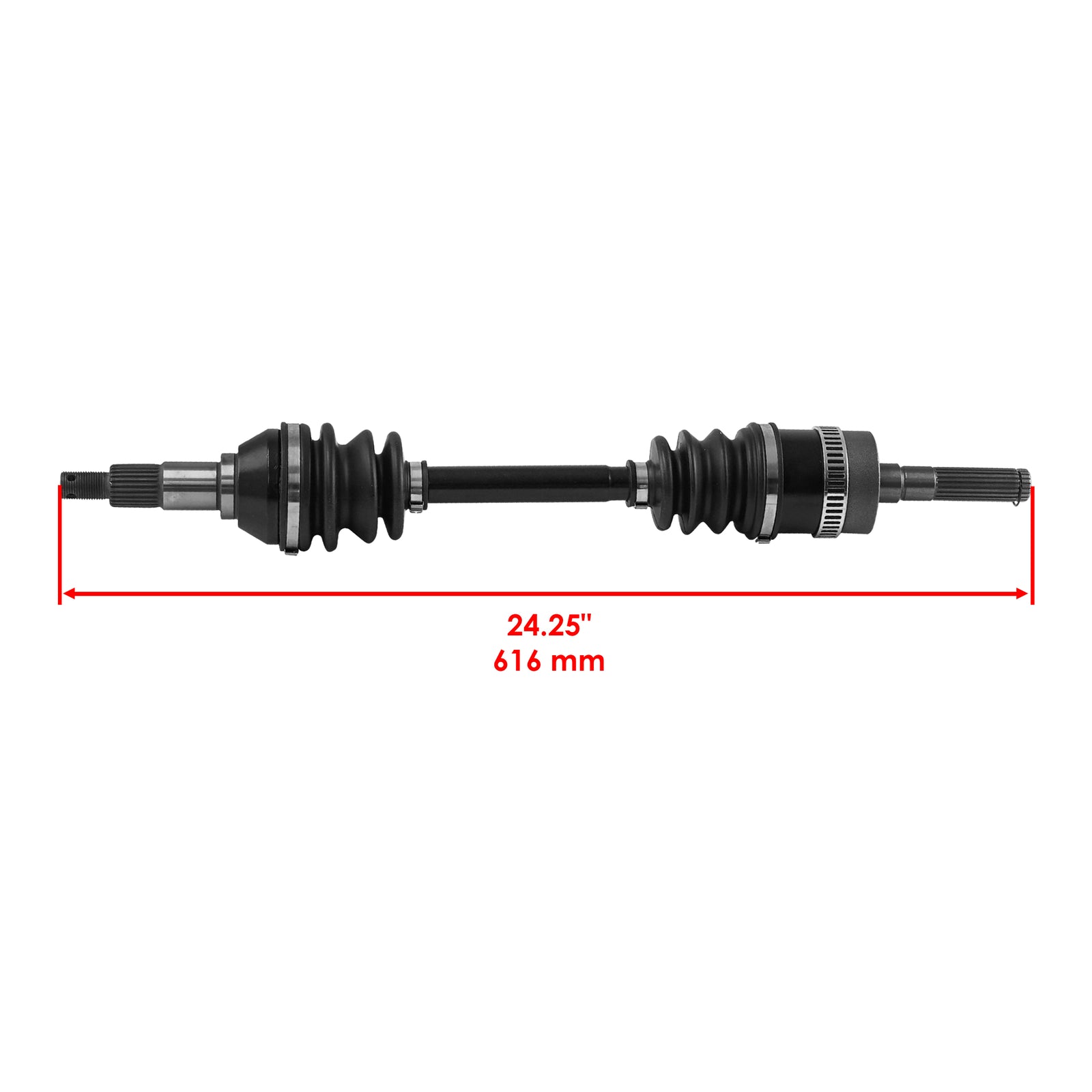 Caltric Front Right CV Axle Replacement for Can-Am Outlander 650 (2019–2019)