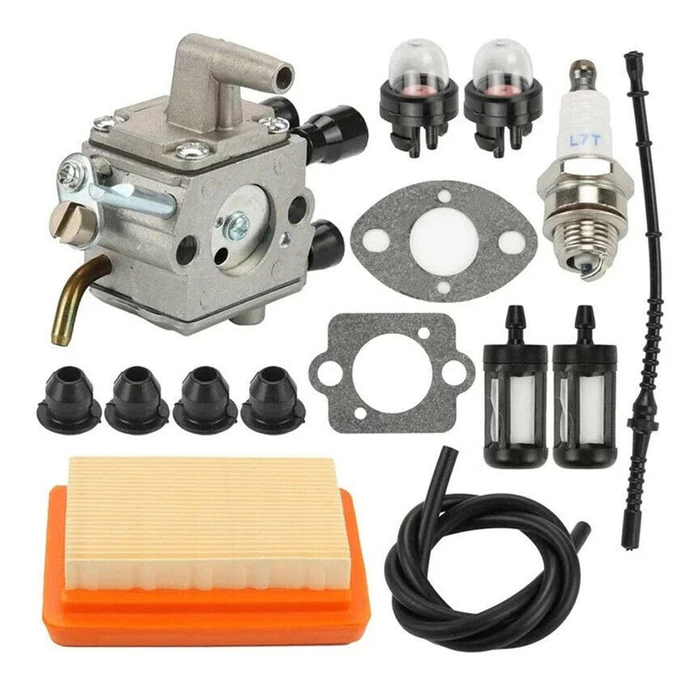 Carburetor Air Filter Gasket Kit for Stihl FS120 FS200 FS250 FS300 FR350 FR450