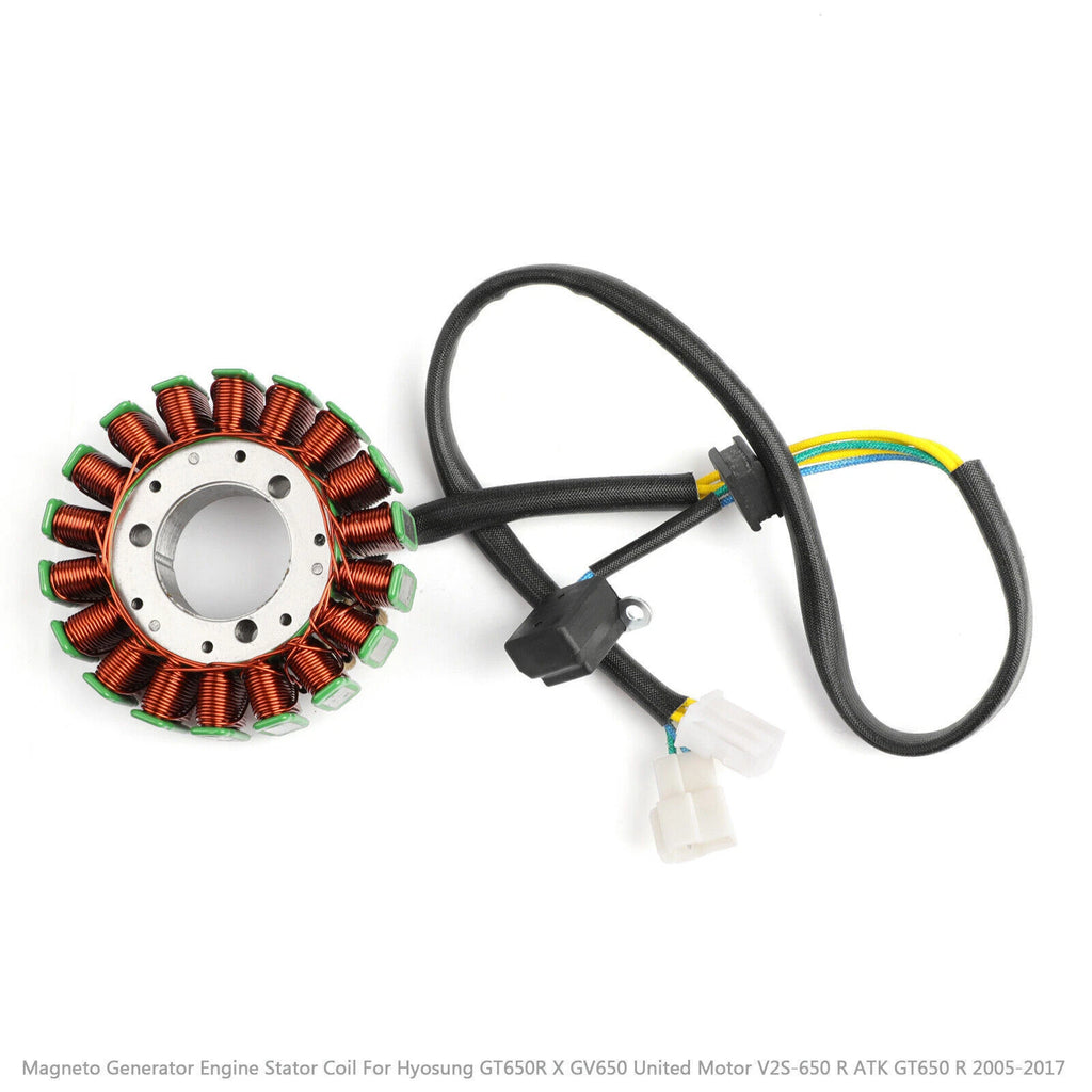 Stator Coil for Hyosung GT650 X GT650R GT650S GV650 ST7 (2005–2015) 32101HN9101 T9